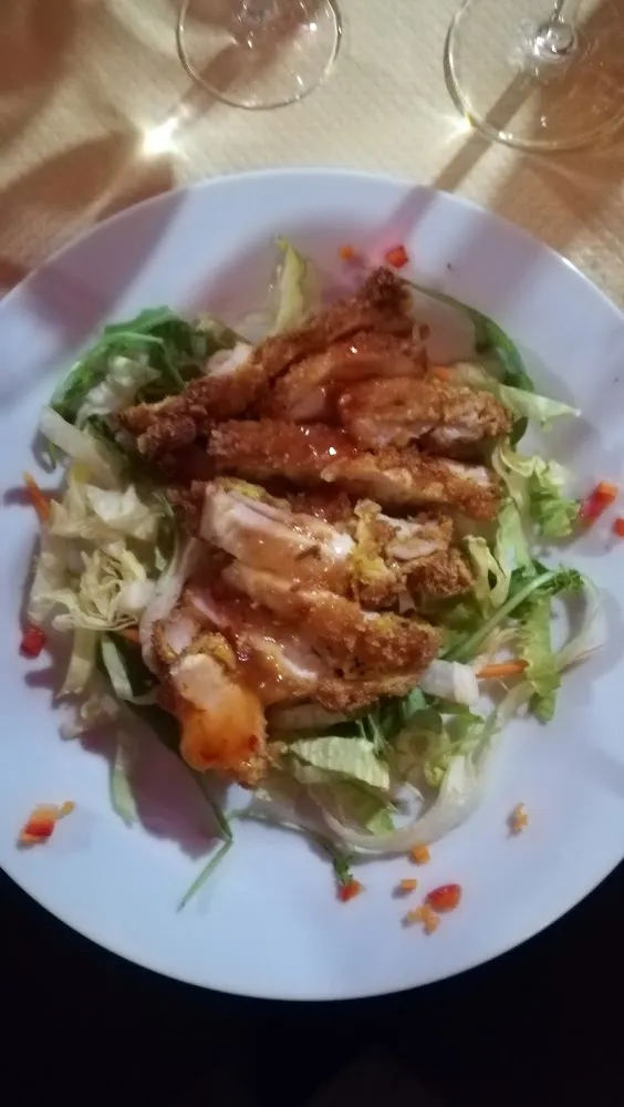 Poulet Croustillant Miel Citron